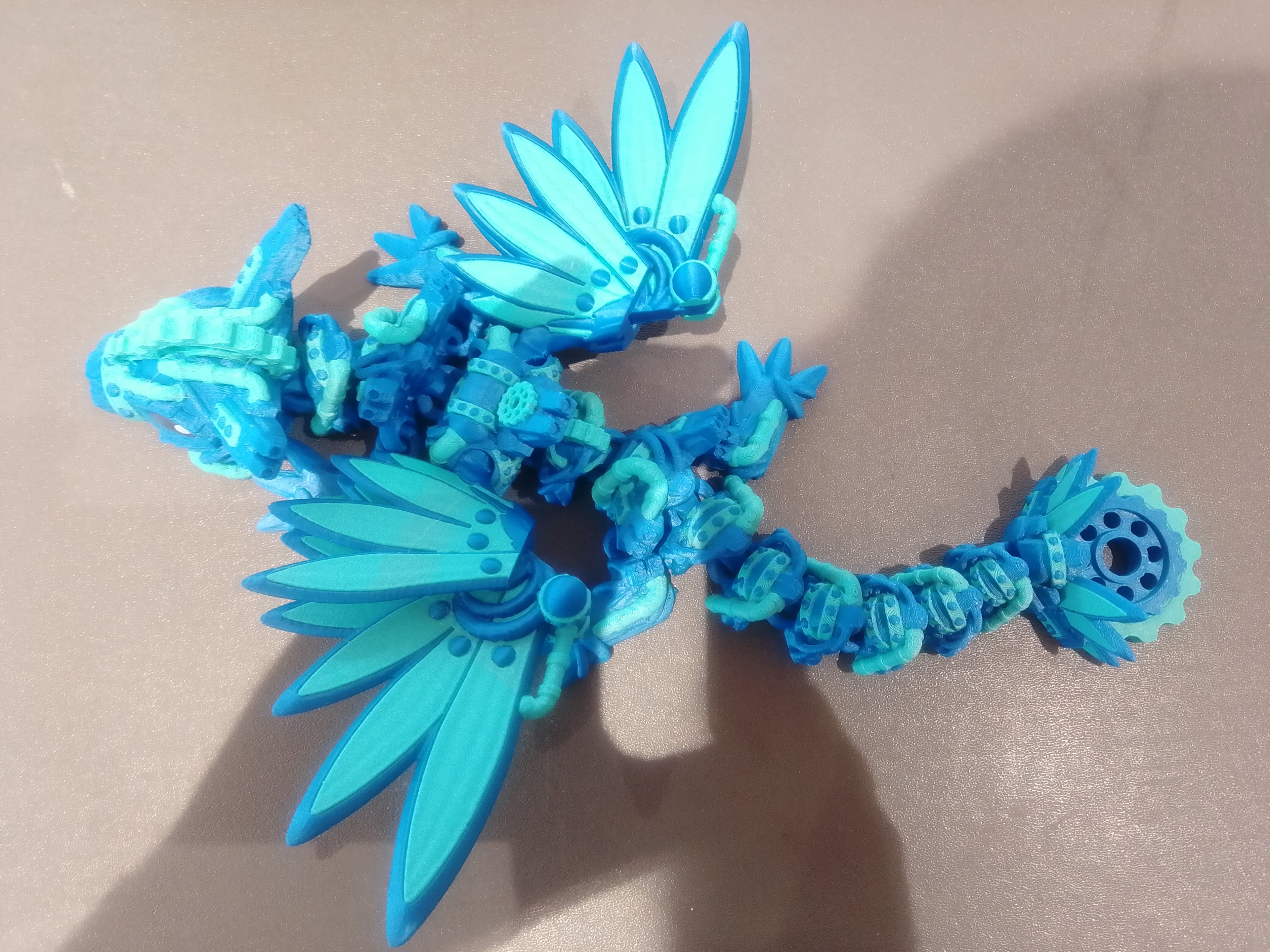 Dual-Color Flexi Dragon